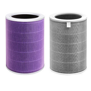 【HOSPORT】HEPA Replacement Filter with Activated Carbon Air Purifier Filter for Mi Air Purifier 3C 3H 2C 2H 2S Pro