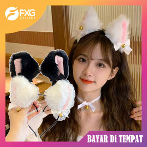 FXG - Bando Kucing Cosplay Wanita Fashion Korea Bondu Anime Bulu Lucu Cocok Untuk Anak & Dewasa BND30