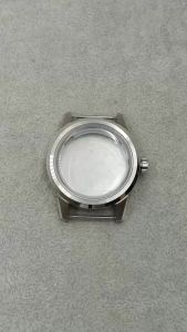 High Quality 40mm Suitable For NH35/NH36/4R36 Movement Replacement Watch Case + Strap Arched Glass Watch Case Stainless Steel