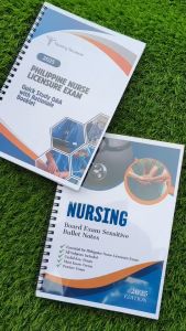 Nursing Bullet Notes Reviewer 2025 Edition for Philippine Nurse Licensure Exam A5 Booklet Size