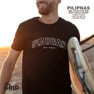 Minimalist Pilipinas Adventure T-Shirt Design Series Featuring Manila and Baguio Available in COD.