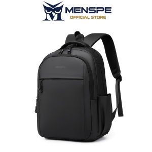 MENSPE Fashion Men Backpack Textured Bag Large Capacity Business Laptop Backpack Waterproof Lightweight Travel Student Bags for Commuting Swimming Beach Outdoor Sports