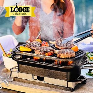 Lodge Sportsman's Pro Grill: A High-Performance Portable Camping Grill