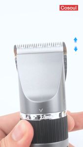 Tông đơ cắt tóc Tông đơ cắt tóc điện có thể điều chỉnh độ dài an toàn Cắt tóc Tông đơ cắt tóc chuyên nghiệp Tông đơ cắt tóc có thể sạc lại USB C có thể sạc lại