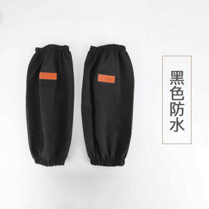 Waterproof Canvas Sleeve Covers for Office And Household Work Mens Style Protecting Arm Gards for Milk Tea Shop Waiter