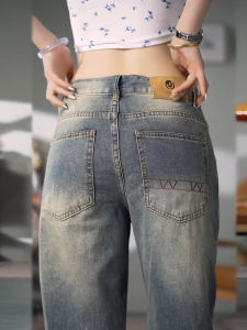 HULIXIONGDI | Lightweight Loose 9/10-length Jeans