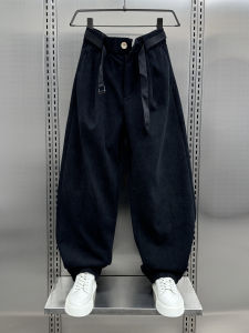 Loose Straight Leg American Casual Pants Mens Trendy Brand Wide Leg Sport Sweatpants Spring Autumn 2024 New Style