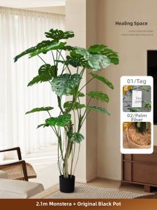 LIANYOU | Luxury Faux Areca Plant Interior Decor