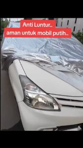 Sarung Cover Mobil WULING CONFERO Premium Bahan 100% Polyester Anti Luntur aman Untuk Mobil Putih