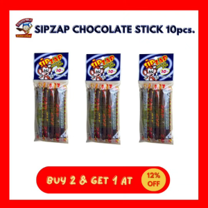 CHAMPOLA SIPZAP CHOCOLATE STICK 60g 3pieces