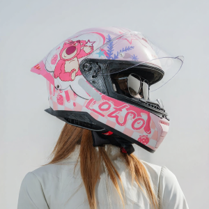 Mesuca | Bluetooth Sun Protection Stylish Womens Full Face Helmet