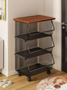 evesigar | Multi-layer Movable Storage Rack
