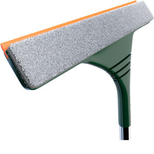 ไม้เช็ดกระจก พร้อมยางรีดน้ำในตัว  ไม้กรีดกระจก 2in1 ปาดน้ำเกลี้ยง จับฝุ่นดี ที่กวาดน้ำ ไม้ทำความสะอาดกระจก มี 2 ให้เลือก ด้ามจับถนัดมือ