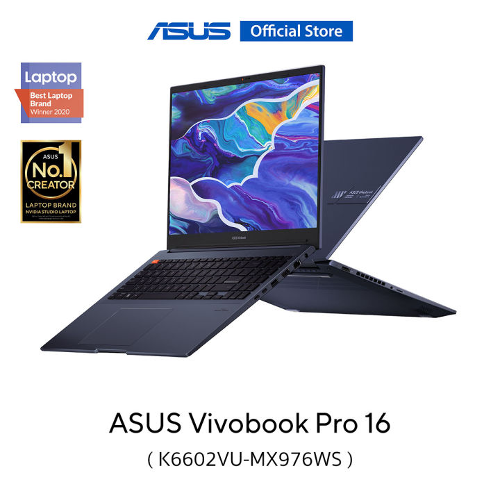 Asus Vivobook Pro 16 Oled K6602vu Mx976ws 16inch Thin And Light Laptop120hz 32k Oled Intel 9327