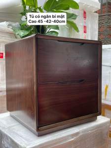 Tủ đầu giường gỗ-tủ đầu giường có ngăn bí mật