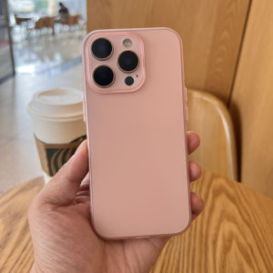 elam | Ultra-Thin Transparent Matte Soft Case for iPhone 16/18 Pro Max Full Coverage