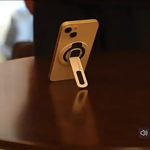 Magnetic Mobile Phone Holder Multi-angle 360° Rotatable Mobile Phone Bracket Ultra-thin Double-sided Adjustable Mobile Phone Stand Magnetic Back Sticker Mobile Phone Stand