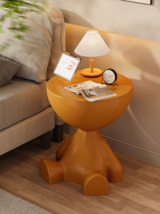 Home Use Bedside Table Creative Sofa Side Table Storage Rack Living Room Small Tea Table Bedroom Balcony Minimalist Cabinet