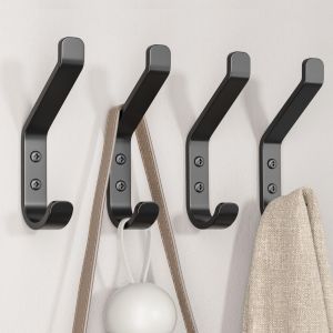 Adhesive Bathroom Stainless Steel Hooks