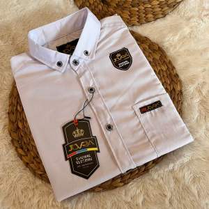 Kemeja Pria Polos Lengan Pendek Maron Navi Abu Hitam Ungu Lilac Kunyit Biru Muda