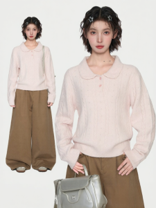 KBVVR | Autumn Winter Short Style Layering Knit Sweater