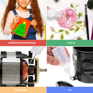 GotGo【มีสินค้าในสต๊อก】 หัวเข็มขวดน้ำมัน ขวดหยด ขวดแบ่ง DIY อุปกรณ์ ขวดดรอเปอร์ ปลายแหลม Dropper Bottles