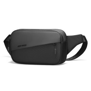 Mark Ryden Mini Cross Body Bag for Mens Sports Phone Bag Waist Bag Lightweight Casual Shoulder Bag Japanese Trendy Chest Bag