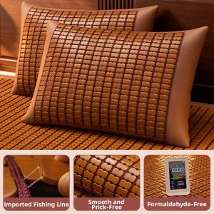 Cooling Mahjong Bamboo Pillowcase