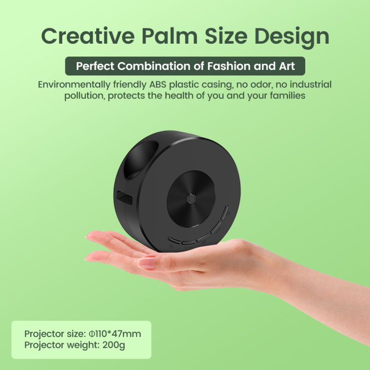 Proyector Mini Portable Home Projector LCD Display Builtin Speaker Pembesar Layar LED Portable