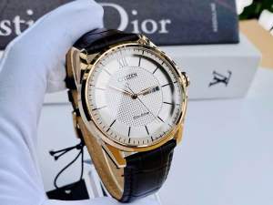 Đồng Hồ Nam Citizen AW0082-19A Eco Drive Size 42 Kính cứng chống trầy