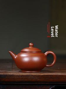 CANGHUTIANXIA | Handmade Small Capacity Home Use Purple Clay Teapot with Original Mineral Skin for Gongfu Tea Set