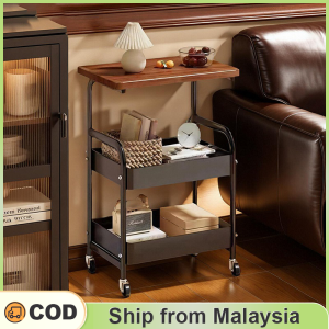 Trolley Storage Rack/Rak Dapur / Pejabat / 3 Tier Trolley Kitchen / Office Storage / Tray Trolley/Tingkat dengan Roda 推车架