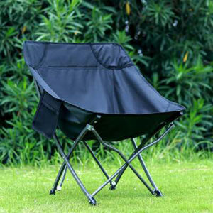 Portable Folding Camping Chair Lightweight Beach Lounger Recliner Fishing Picnic Outdoor Leisure Furniture Simple Design