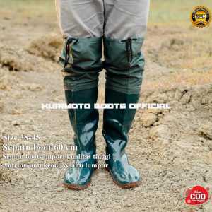 SEPATU BOOT SAWAH PETANI ANTI KEONG KARET PANJANG ANTI LUMPUR