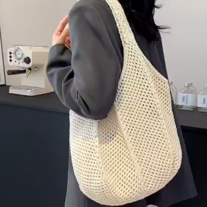 Tas Rajut Kekinian | Shoulder Bag Rajut Wanita Stylish dan Awet