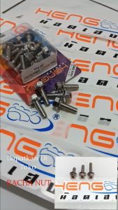 Baut M5 x 15 Drat 8 Probolt Stainless Steel Ori HENG Thailand