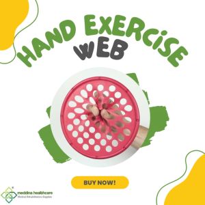 MEDDINA Cando Hand Exercise Web - Latex Free