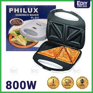 Panalux Sandwich Maker PSM-304 similar Philux PL-811 (Random Color) 三明治机 Ediyonline Ediy