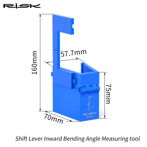 Risk Bike Shift Lever Measuring ToolBicycle Gearshift Lever Inward Bending Angle Measurement Tool Angular Adjustment Tools
