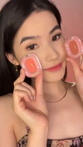 PINKFLASH High Pigment Blush Soft Waterproof Powder Naturally Pigmented Blusher Cruelty-Free Face Makeup OhMyHoney