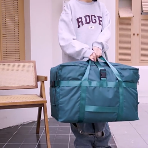 Large Capacity Travel Duffle Bag 158 Airline Check-in Bag Thickened Oxford Cloth Luggage Storage Bag