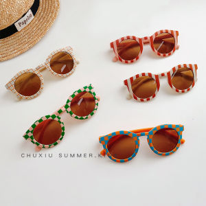 CHUXIU | UV Protection Kids Sunglasses Vintage Gingham