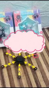 [BELI 2 GRATIS 1 ULAR TANGGA] SPIN-ROBOT Mainan edukasi fidget spinner robot Finger fingertip spinner Deformable transformers spiner Warna Random