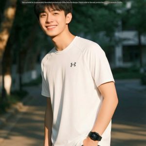 Under Armour | Simple Logo Quick Drying Breathable Round Neck Training T-Shirt