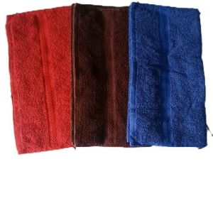Handuk polos isi 4pcs Warna coklat oren merah biru size 35x75cm/handuk olahraga pilihan terbaik