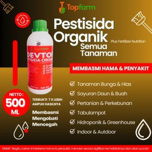 Pestisida Pembasmi Hama Daun / Pestisida Organik Cair / Pestisida Tanaman Cabe Rawit / Pestisida Pembasmi Hama Ulat / Pestisida Pembasmi Kutu Kebul