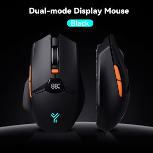 Chuột Không Dây Tiện Dụng 2.4G & Bluetooth Chế Độ Kép Điều Chỉnh Độ Phân Giải DPI 6 Cấp Độ Pin Sạc 600mAh Đen/Xám Trắng Cho PC/Laptop