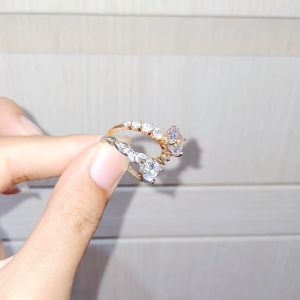 Cincin Rink Wanita Model Tipis Mata CCR-196 XP