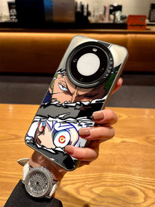 Huawei Mate80 70 40 Epro 60 Soft Edge Laser Fingerprint Matte Shell Anime Pirate King Full Cover Anti-Fall Case for Men And Women