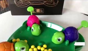 Hungry Turtle Eating Beans Toy Parent-Child Interactive Quick Reflexes Childrens Puzzle Board Gam